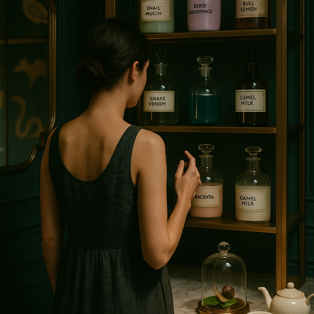 Snigelslem, fågelbajs & ormgift – sanningen om hudvårdens mest bisarra ingredienser